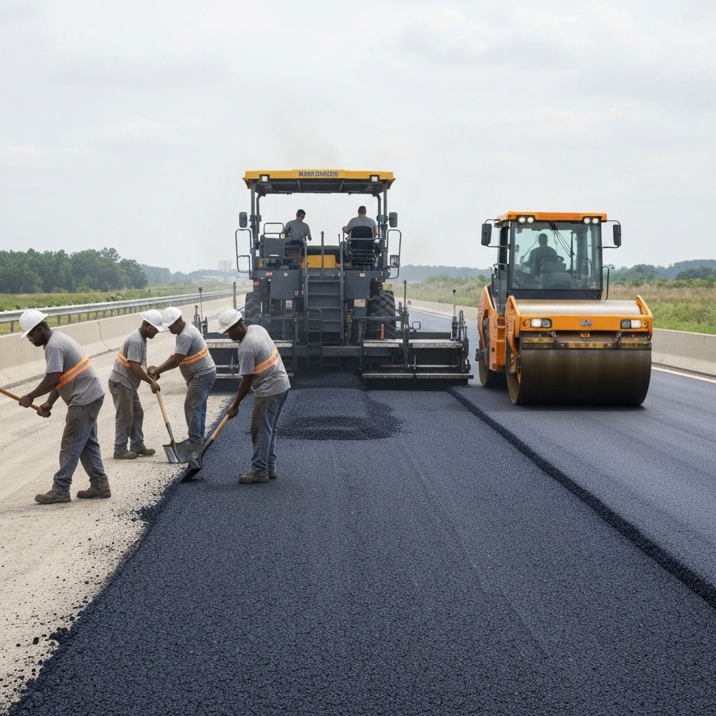 أعمال البنية التحتية